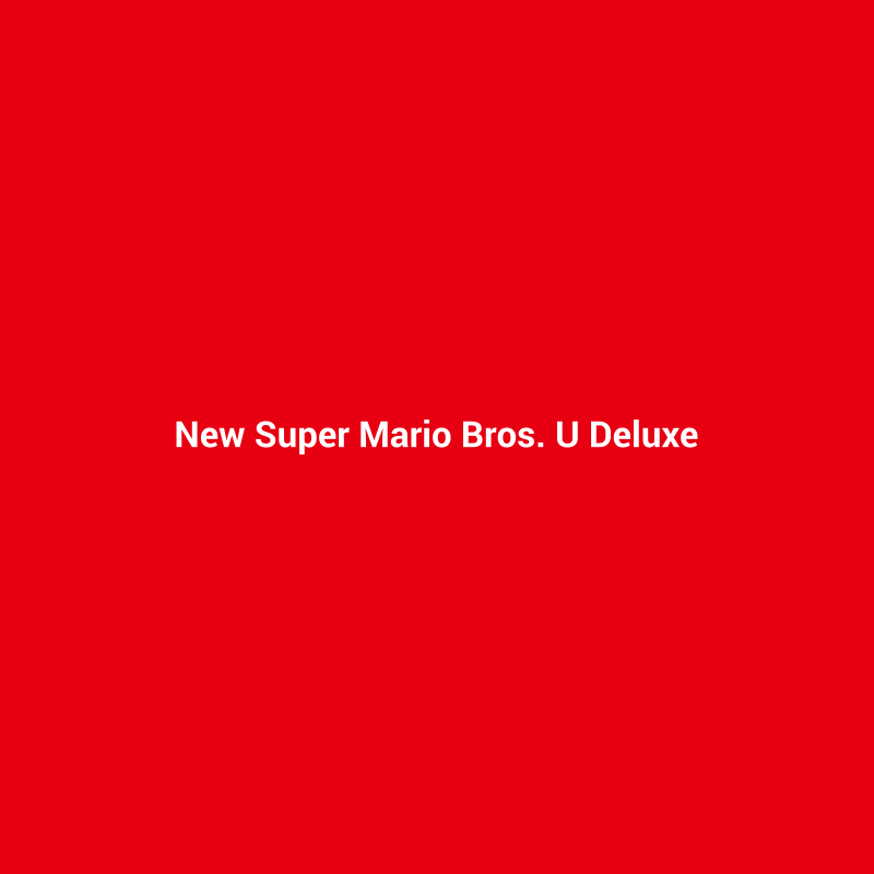 new super mario bros. u deluxe